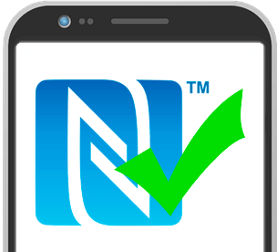 NFC-fähiges Smartphone erforderlich